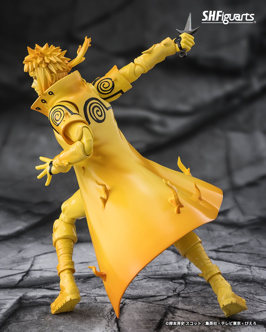 PRE ORDER – S.H.FIGUARTS - NARUTO SHIPPUDEN - MINATO NAMIKAZE (KURAMA LINK MODE) - BOND OF LIGHT THAT SHATTERS DARKNESS