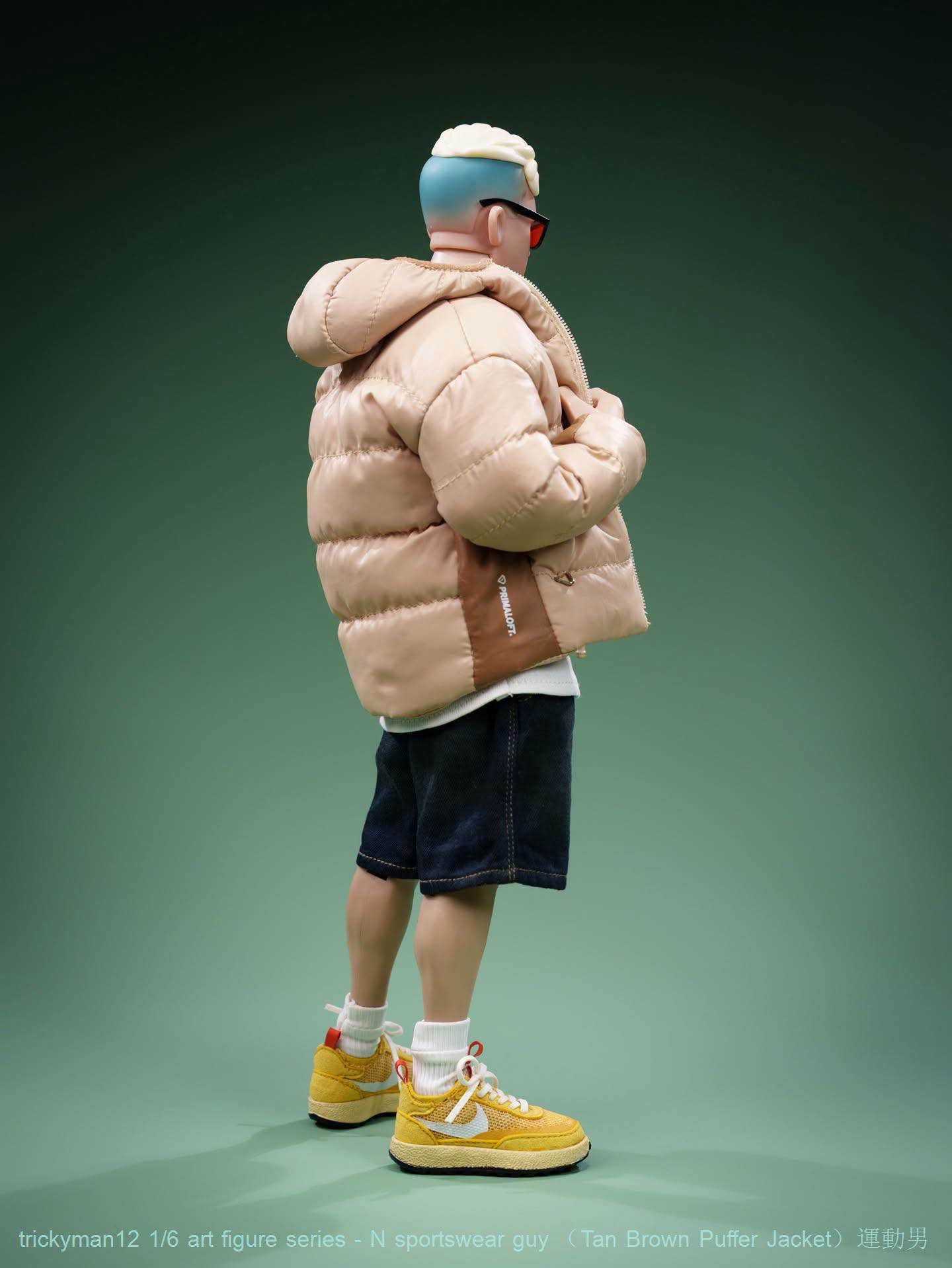 PRE ORDER – 1/6 TRICKYMAN12 - N SPORTSWEAR GUY - TAN BROWN