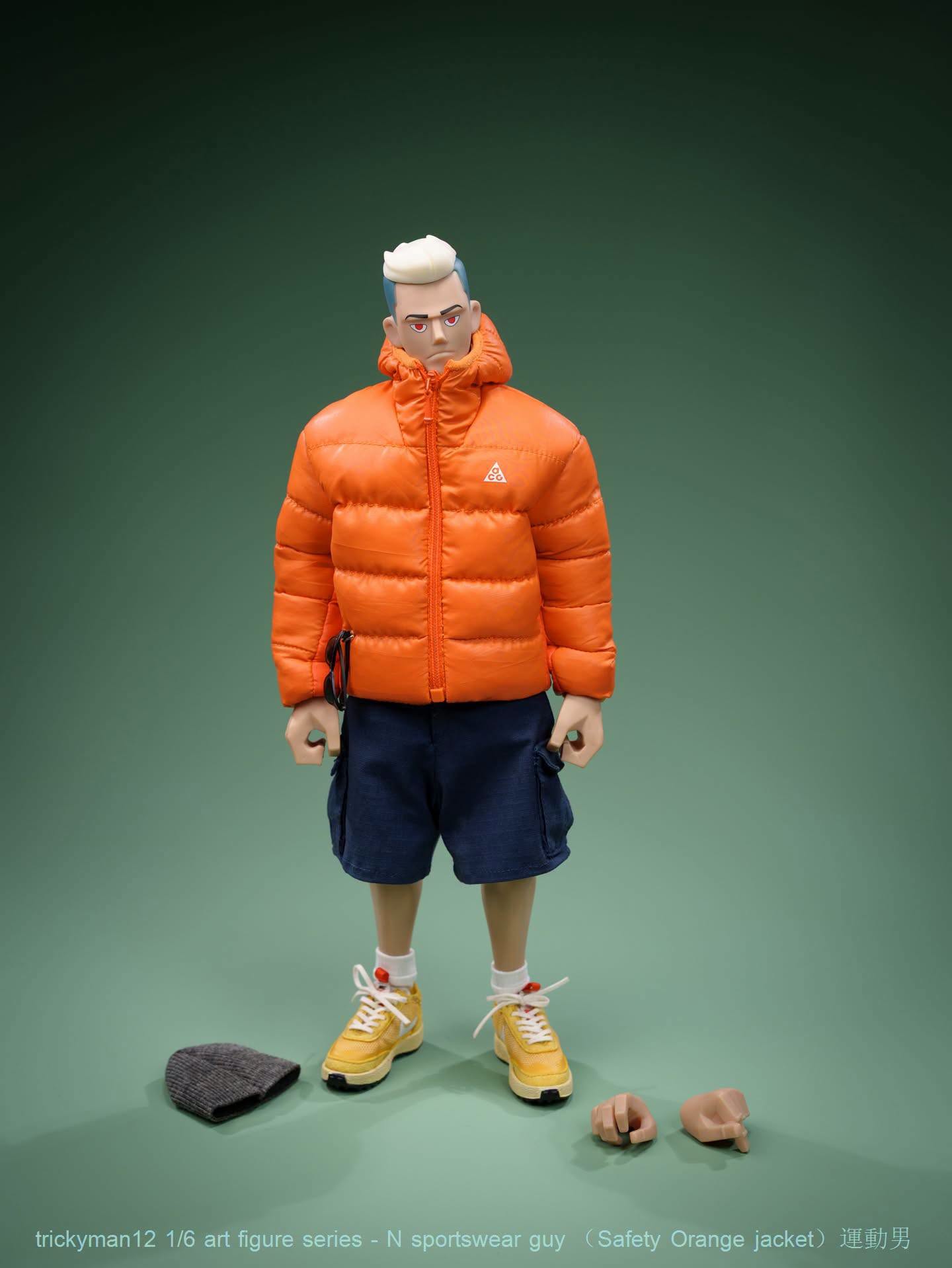 PRE ORDER – 1/6 TRICKYMAN12 - N SPORTSWEAR GUY - SAFETY ORANGE