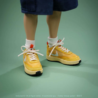 PRE ORDER – 1/6 TRICKYMAN12 - N SPORTSWEAR GUY - SAFETY ORANGE