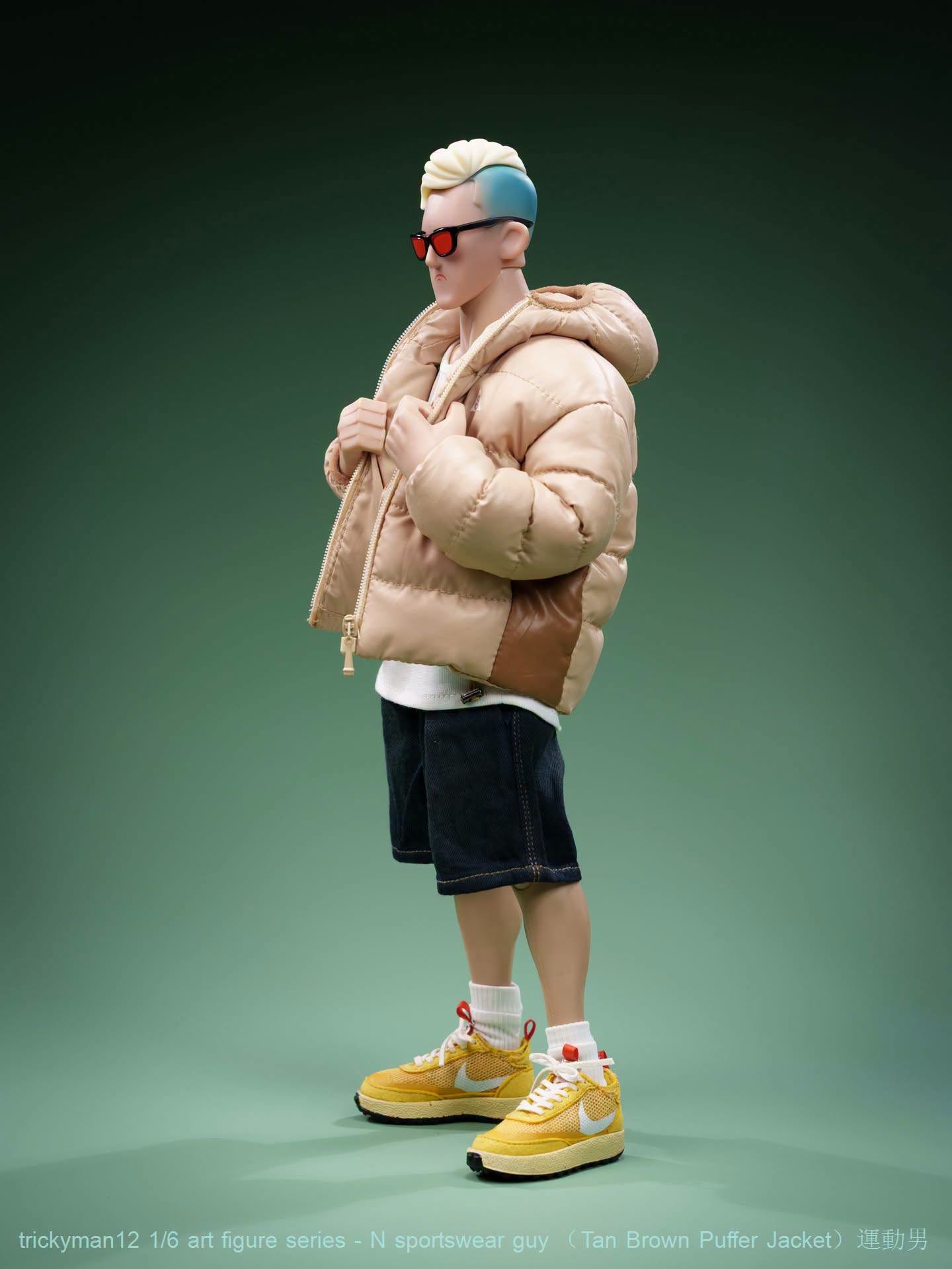 PRE ORDER – 1/6 TRICKYMAN12 - N SPORTSWEAR GUY - TAN BROWN