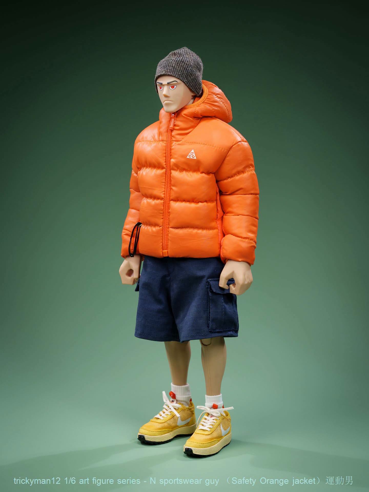 PRE ORDER – 1/6 TRICKYMAN12 - N SPORTSWEAR GUY - SAFETY ORANGE