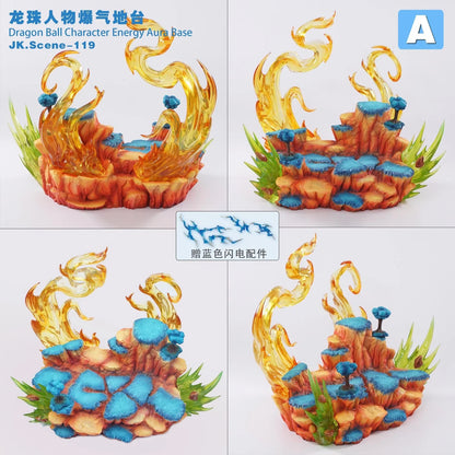 PRE ORDER – JK.SCENE-119 DRAGON BALL CHARACTER ENERGY AURA BASE A FOR GOKU