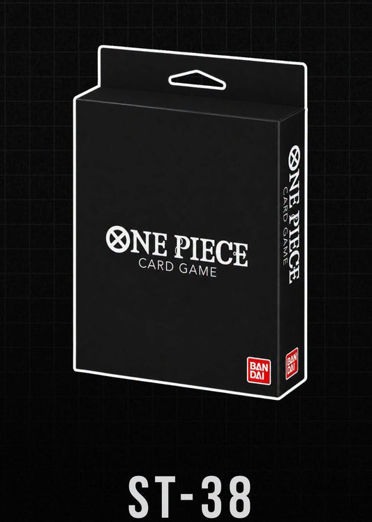 PRE ORDER – ONE PIECE CARD GAME - STARTER DECK 【ST-38】 (QUANTITY NOT GUARANTEED, EXPECT ORDER CUT AND DELAYED ARRIVAL)