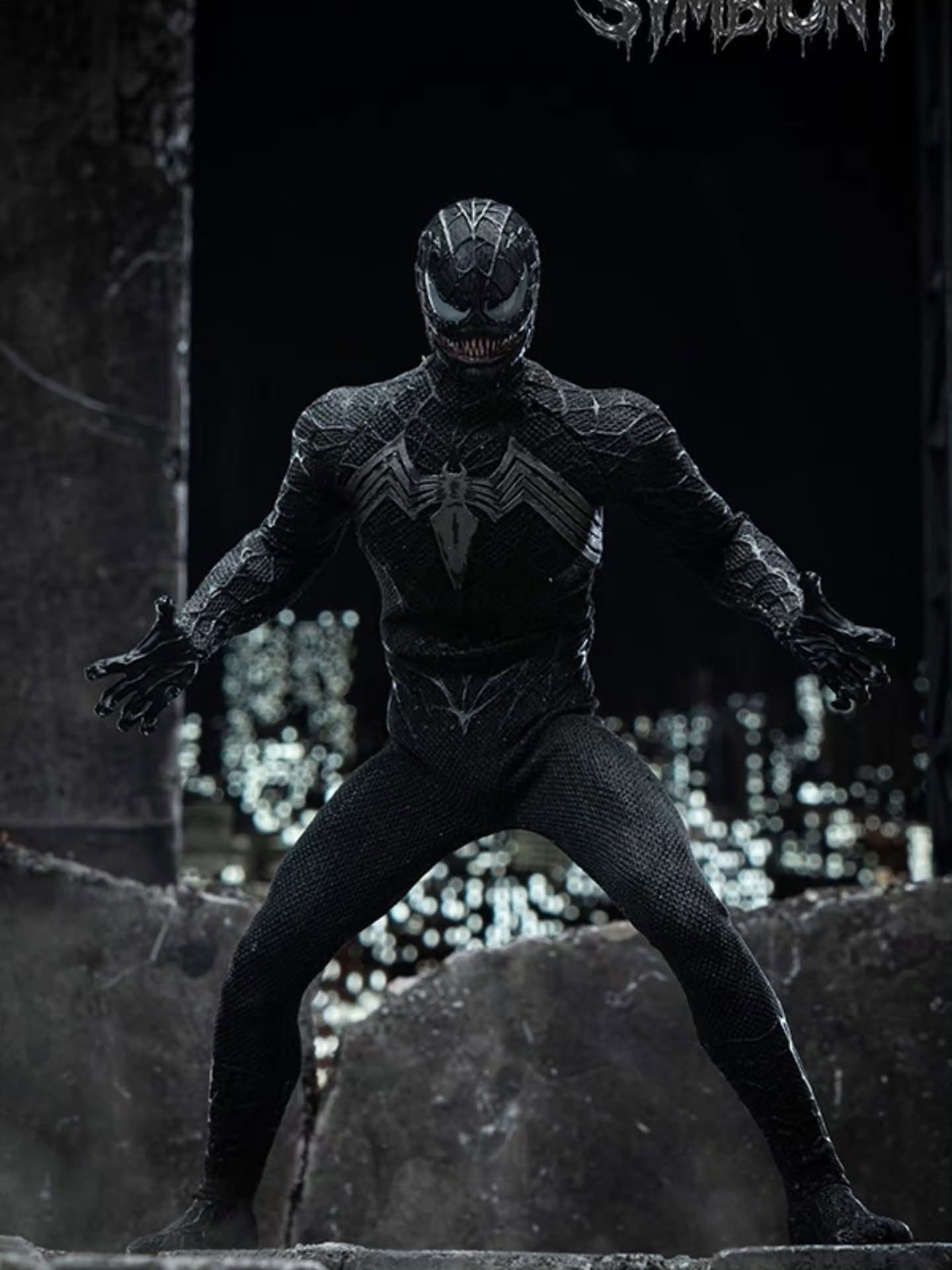 PRE ORDER – 1/12 SYMBIOTE VENOM SPIDER-MAN - MASK HEAD