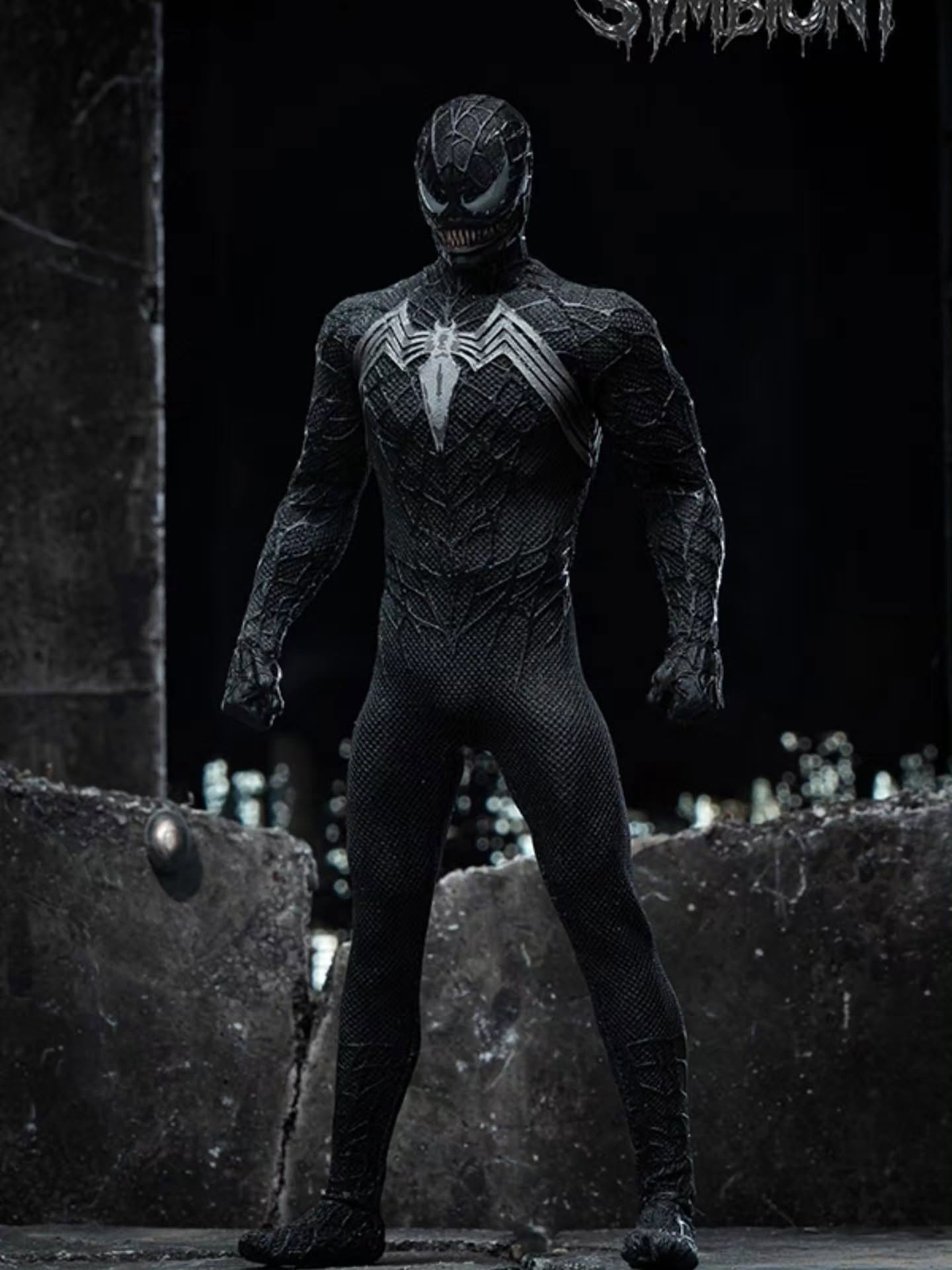 PRE ORDER – 1/12 SYMBIOTE VENOM SPIDER-MAN - MASK HEAD