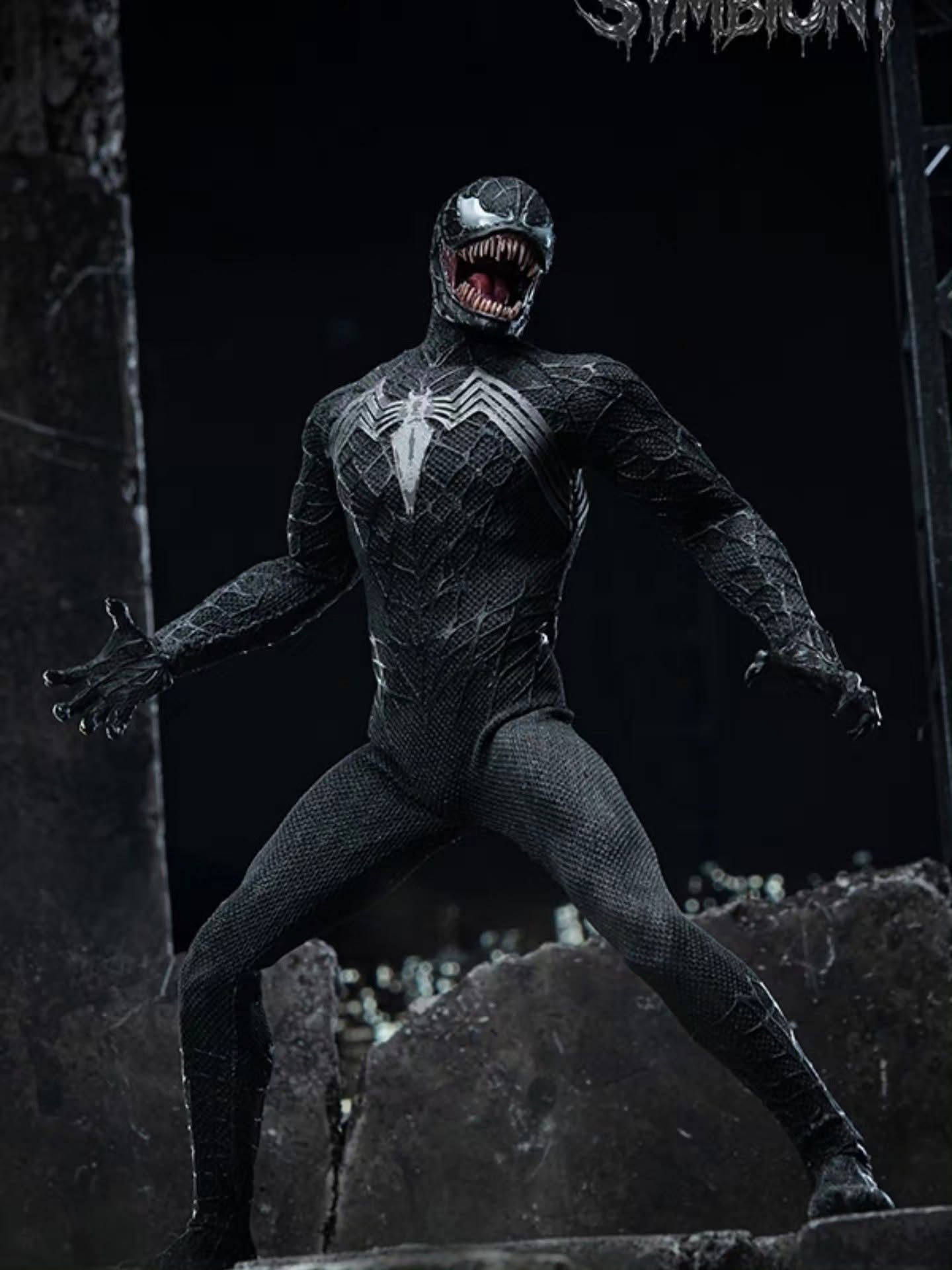 PRE ORDER – 1/12 SYMBIOTE VENOM SPIDER-MAN - MASK HEAD