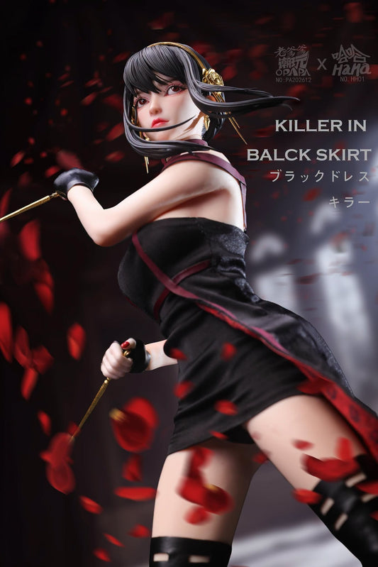 PRE ORDER – 1/6 SPY X FAMILY - KILLER IN BLACK SKIRT - YOR FORGER 3P