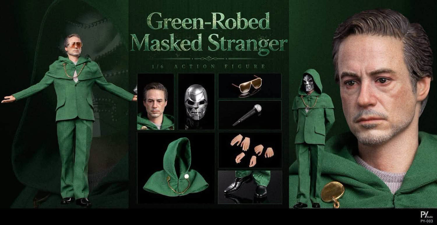 PRE ORDER – 1/6 GREEN-ROBED MASKED STRANGER - ROBERT DOWNEY JR. DOCTOR DOOM - ACTION FIGURE