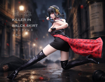 PRE ORDER – 1/6 SPY X FAMILY - KILLER IN BLACK SKIRT - YOR FORGER 3P