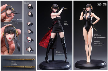 PRE ORDER – 1/6 SPY X FAMILY - KILLER IN BLACK SKIRT - YOR FORGER 3P