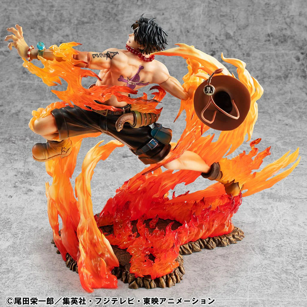 PRE ORDER – 1/8 PORTRAIT.OF.PIRATES ONE PIECE - NEO-MAXIMUM - PORTGAS D ACE 15TH LIMITED VER. （SUPER LIMITED REPRINT）