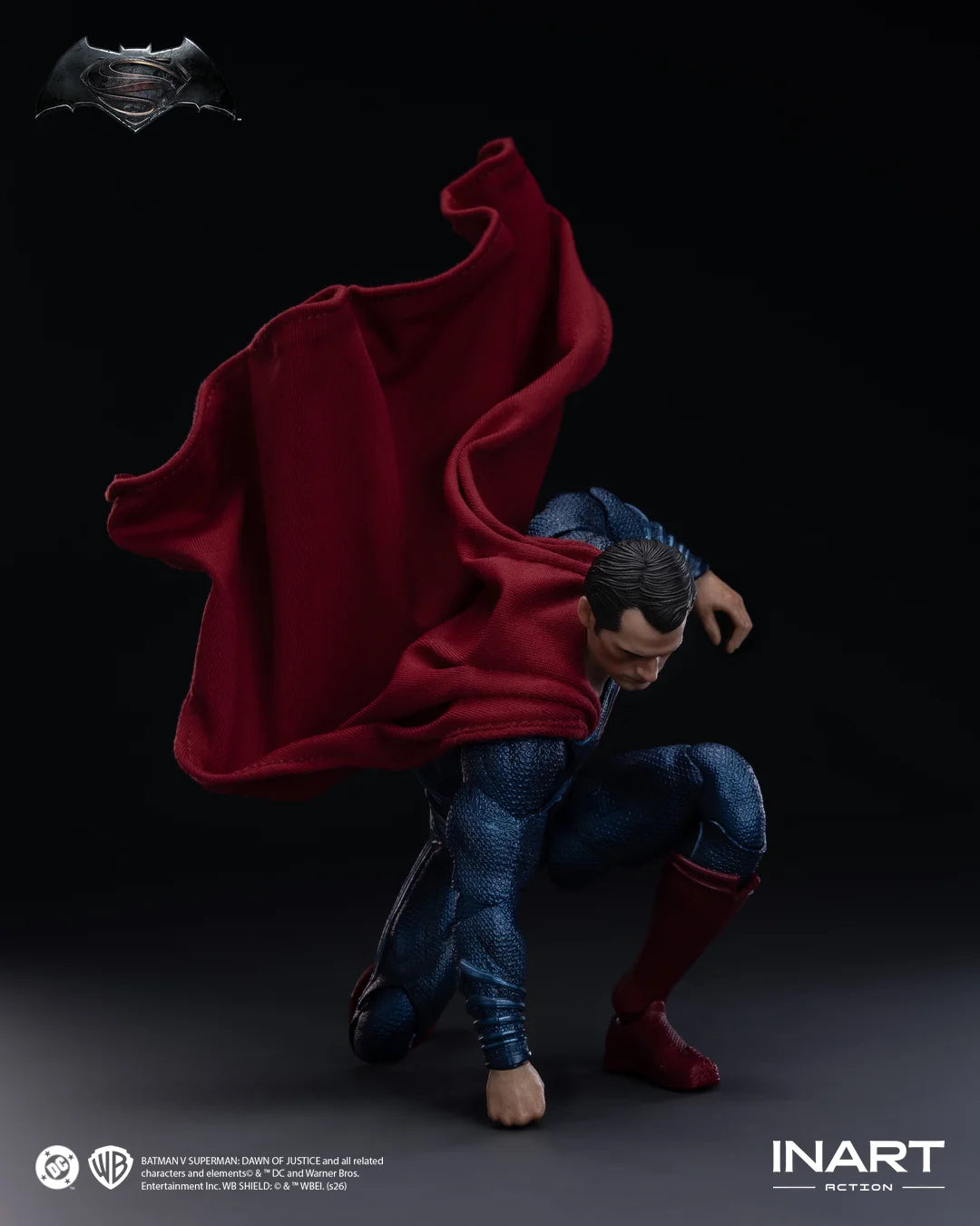 PRE ORDER – 1/12 INART BATMAN VS SUPERMAN: DAWN OF JUSTICE - SUPERMAN HG-M0005