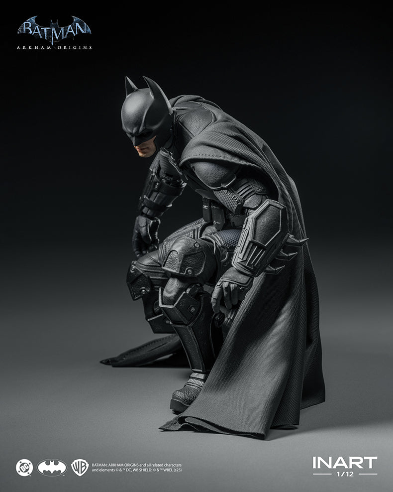 PRE ORDER – 1/12 BATMAN: ARKHAM ORIGINS BATMAN ACTION FIGURE MAG G0003