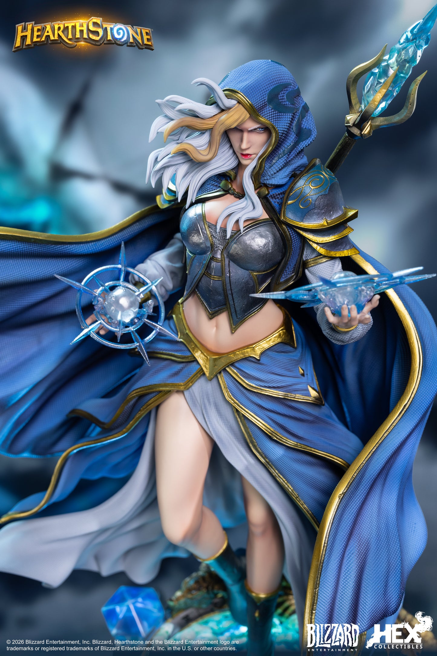 PRE ORDER – 1/6 HEX COLLECTIBLES X BLIZZARD GAMES HEARTHSTONE JAINA PROUDMOORE STATUE HEXHS13