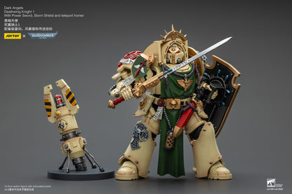 PRE ORDER – 1/18 DARK ANGELS: DEATHWING KNIGHT 1 WITH POWER SWORD, STORM SHIELD AND TELEPORT HOMER JT02489