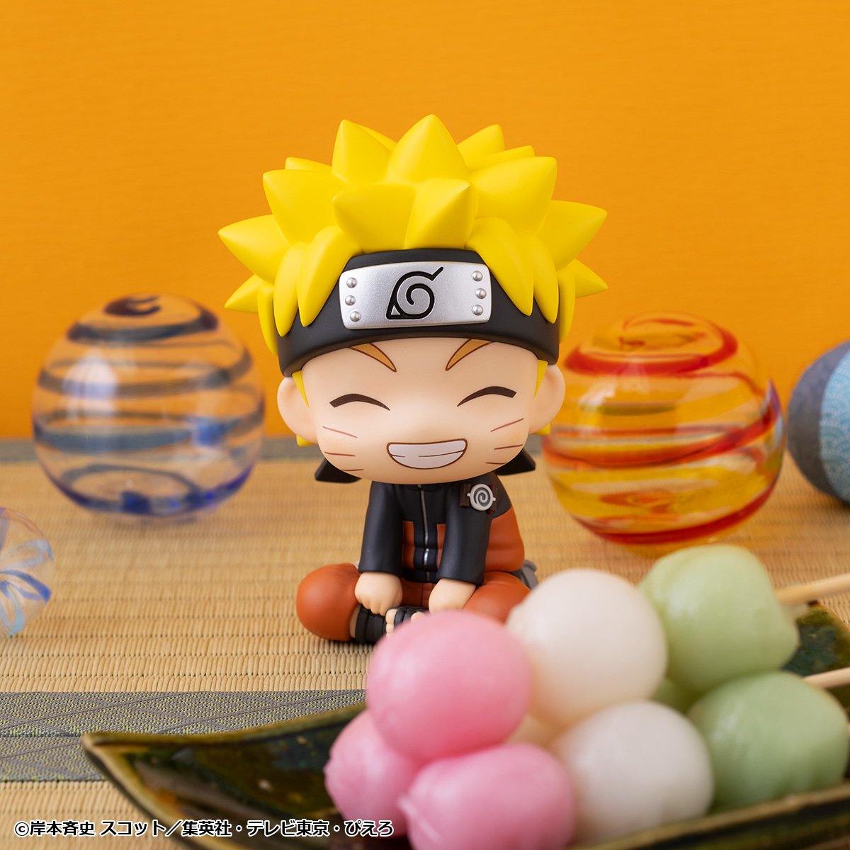 PRE ORDER – LOOKUP NARUTO SHIPPUDEN - NARUTO UZUMAKI SMILE VER. & JIRAIYA SET (WITH GIFT)
