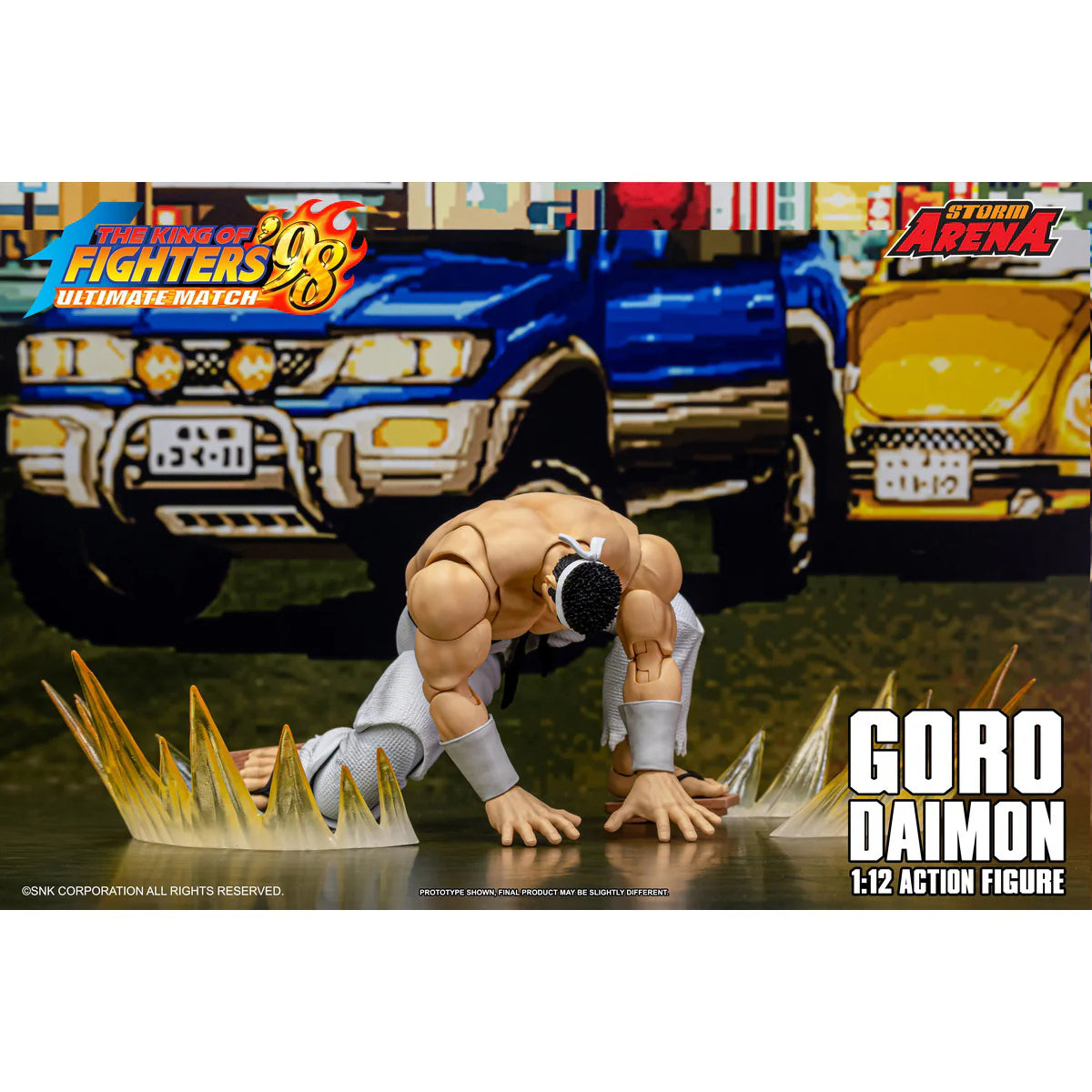 PRE ORDER – STORM ARENA 1/12 THE KING OF FIGHTERS’S 98UMGORO DAIMON