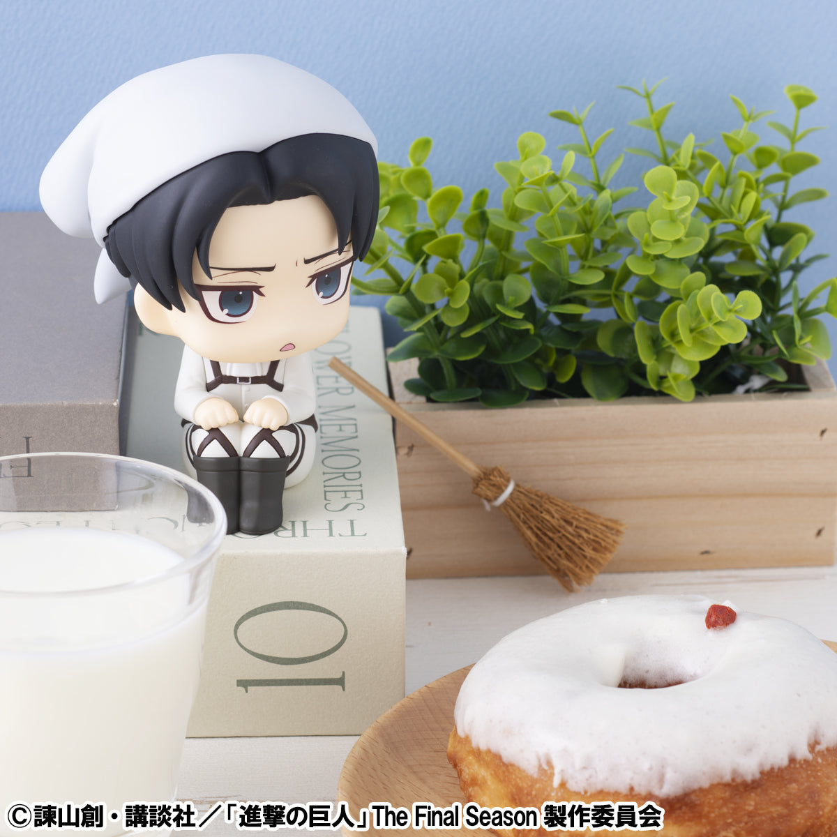 BACK ORDER – LOOKUP ATTACK ON TITAN - LEVI CLEANING UP VER. &  MIKASA ACKERMAN SET [WITH GIFT]