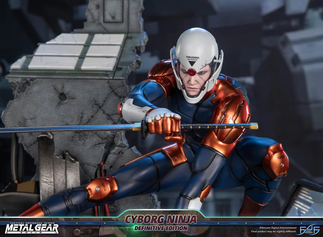 PRE ORDER – METAL GEAR SOLID - CYBORG NINJA (GRAY FOX) (DEFINITIVE EDITION)