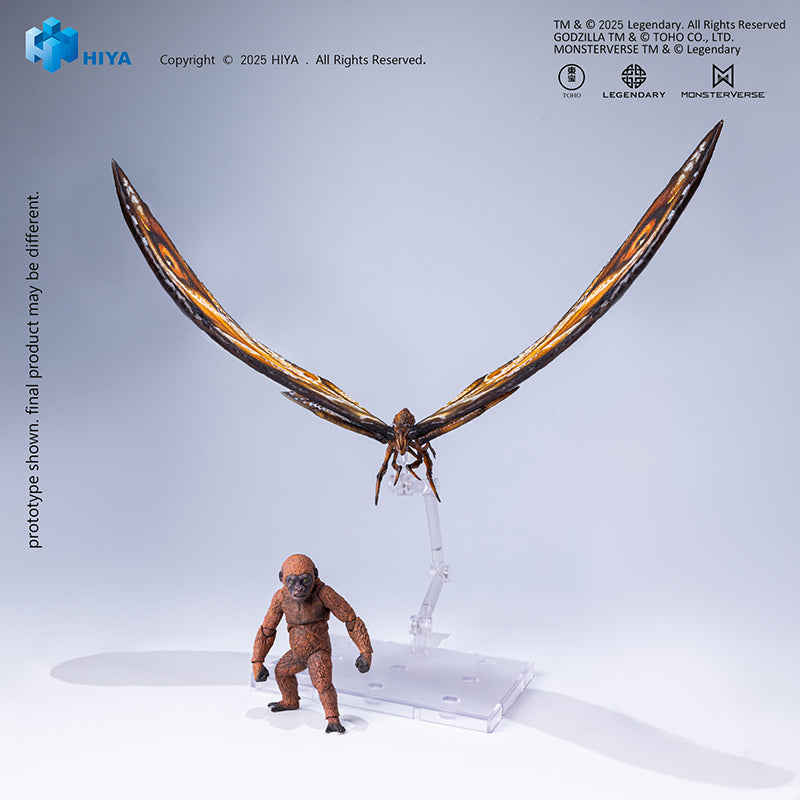 PRE ORDER – HIYA TOYS GODZILLA X KONG THE NEW EMPIRE MOTHRA PREMIUM SET EBG0160
