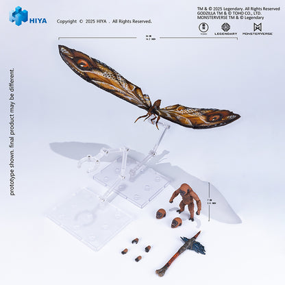 PRE ORDER – HIYA TOYS GODZILLA X KONG THE NEW EMPIRE MOTHRA PREMIUM SET EBG0160