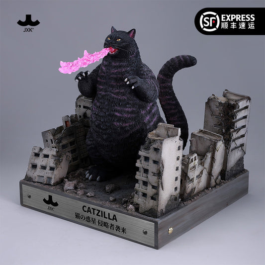 PRE ORDER – 1/6 CATZILLA 1.0 PLUS ANIMAL TRENDY STATIC MODEL FIGURE JXK-304-A