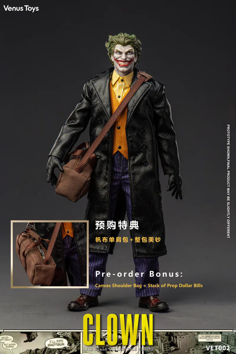 PRE ORDER – VENUS TOYS VET002 1/12 THE CLOWN
