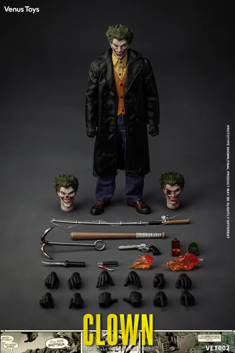 PRE ORDER – VENUS TOYS VET002 1/12 THE CLOWN