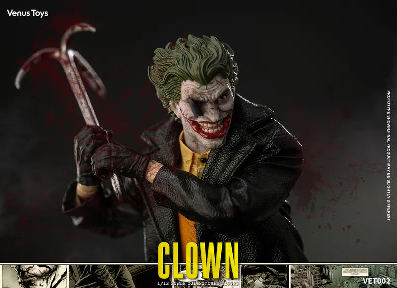 PRE ORDER – VENUS TOYS VET002 1/12 THE CLOWN