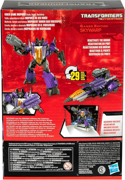 PRE ORDER – TRANSFORMERS TOYS STUDIO SERIES VOYAGER CLASS TRANSFORMERS: WAR FOR CYBERTRON 11 GAMER EDITION SKYWARP (3PCS/SET)