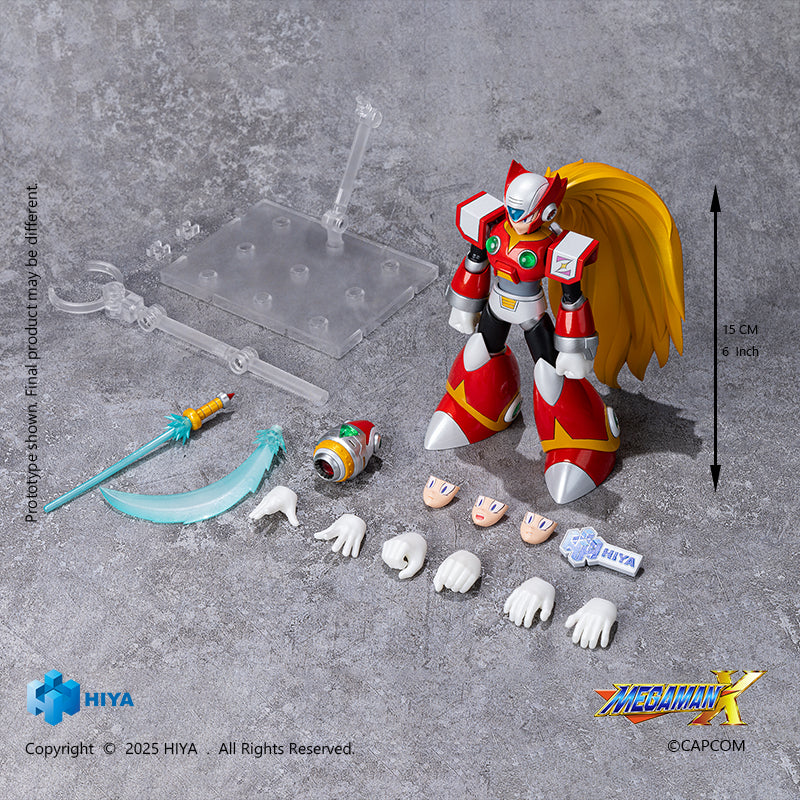 PRE ORDER – HIYA TOYS 14.5CM MEGA MAN X SERIES ZERO ACTION FIGURE EBM0170
