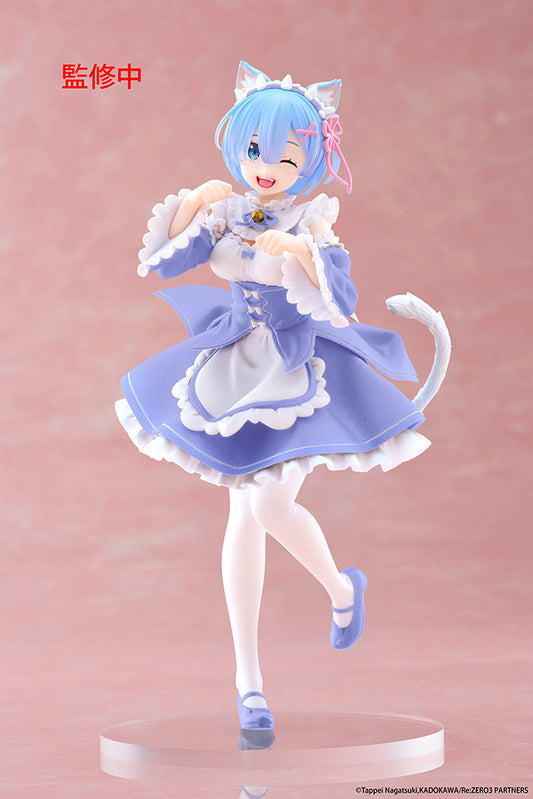 PRE ORDER – RE:ZERO STARTING LIFE IN ANOTHER WORLD COREFUL FIGURE - REM (CAT MAID VER.) RENEWAL