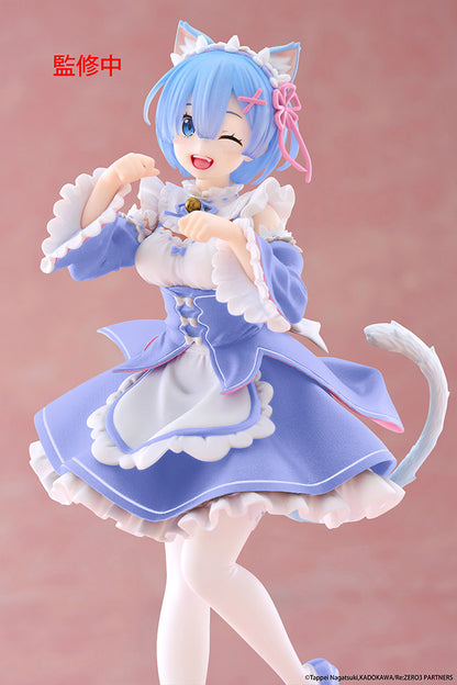 PRE ORDER – RE:ZERO STARTING LIFE IN ANOTHER WORLD COREFUL FIGURE - REM (CAT MAID VER.) RENEWAL