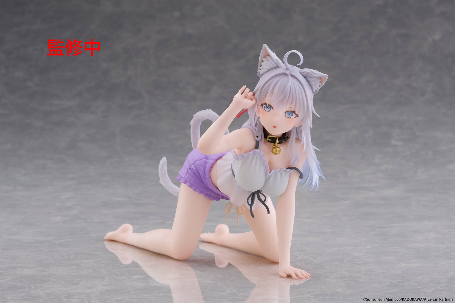 PRE ORDER – ALYA SOMETIMES HIDES HER FEELINGS IN RUSSIAN DESKTOP CUTE FIGURE - ALYA (CAT EAR ROOMWEAR VER.)