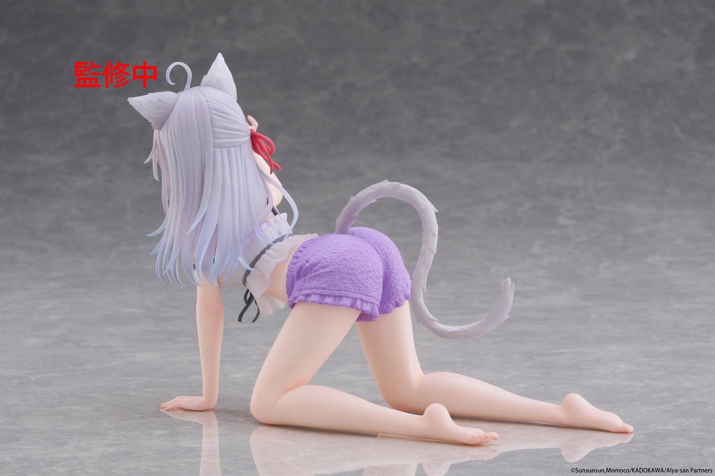 PRE ORDER – ALYA SOMETIMES HIDES HER FEELINGS IN RUSSIAN DESKTOP CUTE FIGURE - ALYA (CAT EAR ROOMWEAR VER.)