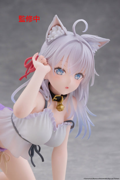 PRE ORDER – ALYA SOMETIMES HIDES HER FEELINGS IN RUSSIAN DESKTOP CUTE FIGURE - ALYA (CAT EAR ROOMWEAR VER.)
