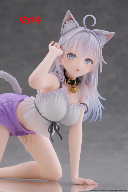 PRE ORDER – ALYA SOMETIMES HIDES HER FEELINGS IN RUSSIAN DESKTOP CUTE FIGURE - ALYA (CAT EAR ROOMWEAR VER.)