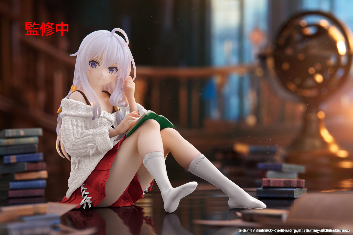 PRE ORDER – WANDERING WITCH: THE JOURNEY OF ELAINA DESKTOP CUTE FIGURE - ELAINA (CASUAL CLOTHES VER.) RENEWAL