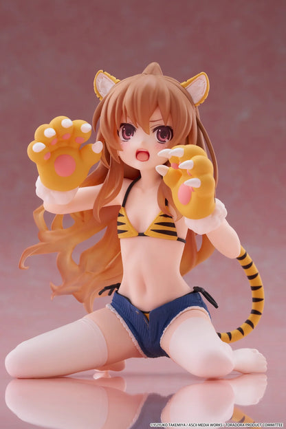 PRE ORDER – TORADORA! DESKTOP CUTE FIGURE - TAIGA AISAKA (TIGER COSTUME SWIMWEAR VER.)