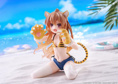 PRE ORDER – TORADORA! DESKTOP CUTE FIGURE - TAIGA AISAKA (TIGER COSTUME SWIMWEAR VER.)