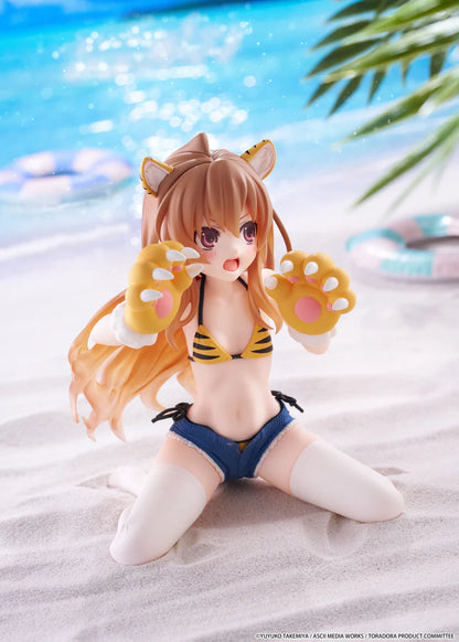 PRE ORDER – TORADORA! DESKTOP CUTE FIGURE - TAIGA AISAKA (TIGER COSTUME SWIMWEAR VER.)