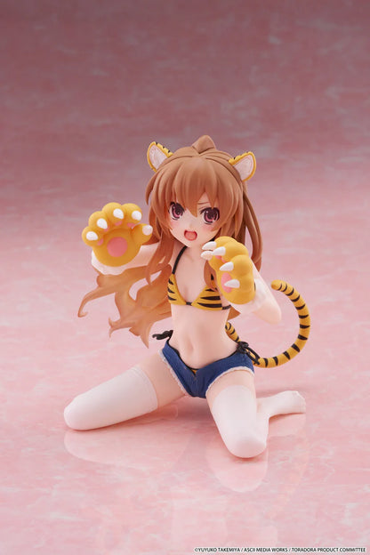 PRE ORDER – TORADORA! DESKTOP CUTE FIGURE - TAIGA AISAKA (TIGER COSTUME SWIMWEAR VER.)