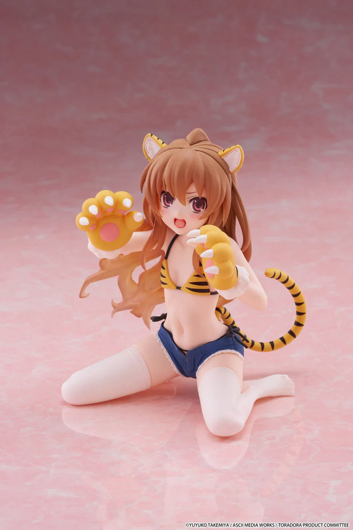 PRE ORDER – TORADORA! DESKTOP CUTE FIGURE - TAIGA AISAKA (TIGER COSTUME SWIMWEAR VER.)