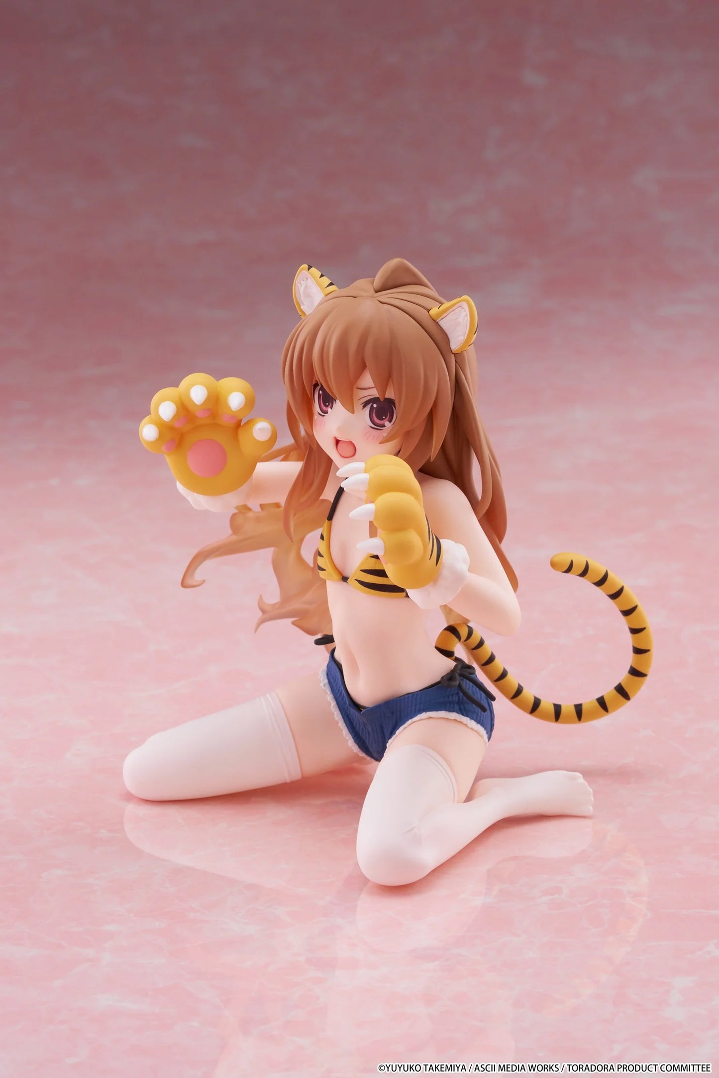 PRE ORDER – TORADORA! DESKTOP CUTE FIGURE - TAIGA AISAKA (TIGER COSTUME SWIMWEAR VER.)