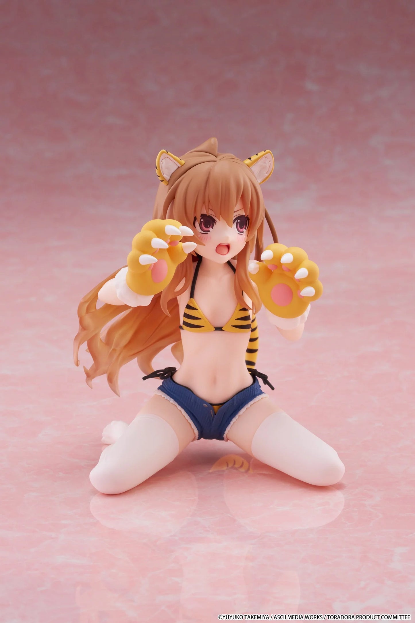 PRE ORDER – TORADORA! DESKTOP CUTE FIGURE - TAIGA AISAKA (TIGER COSTUME SWIMWEAR VER.)