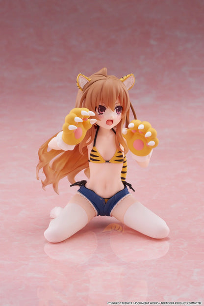 PRE ORDER – TORADORA! DESKTOP CUTE FIGURE - TAIGA AISAKA (TIGER COSTUME SWIMWEAR VER.)