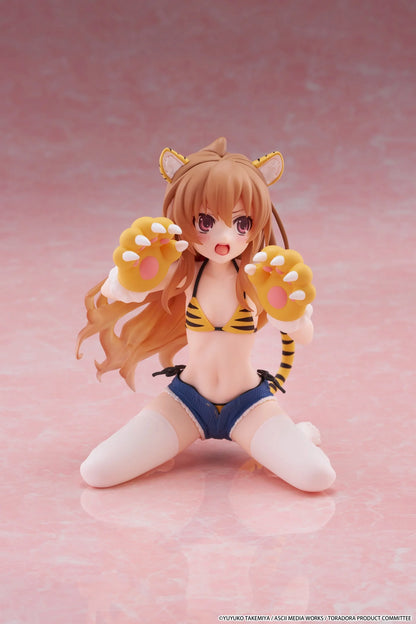 PRE ORDER – TORADORA! DESKTOP CUTE FIGURE - TAIGA AISAKA (TIGER COSTUME SWIMWEAR VER.)