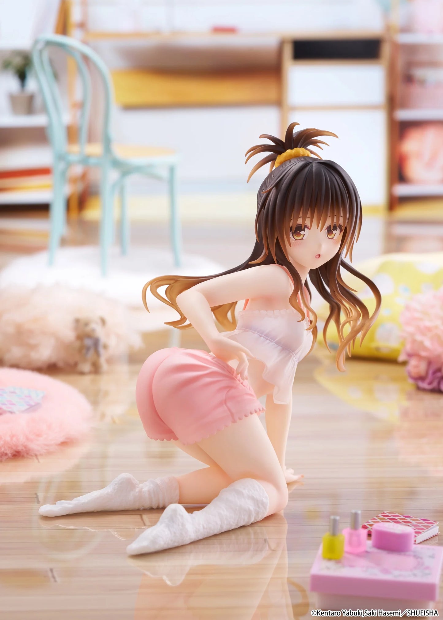 PRE ORDER – TO LOVE-RU DARKNESS DESKTOP CUTE FIGURE - MIKAN YUKI (ROOMWEAR VER.)