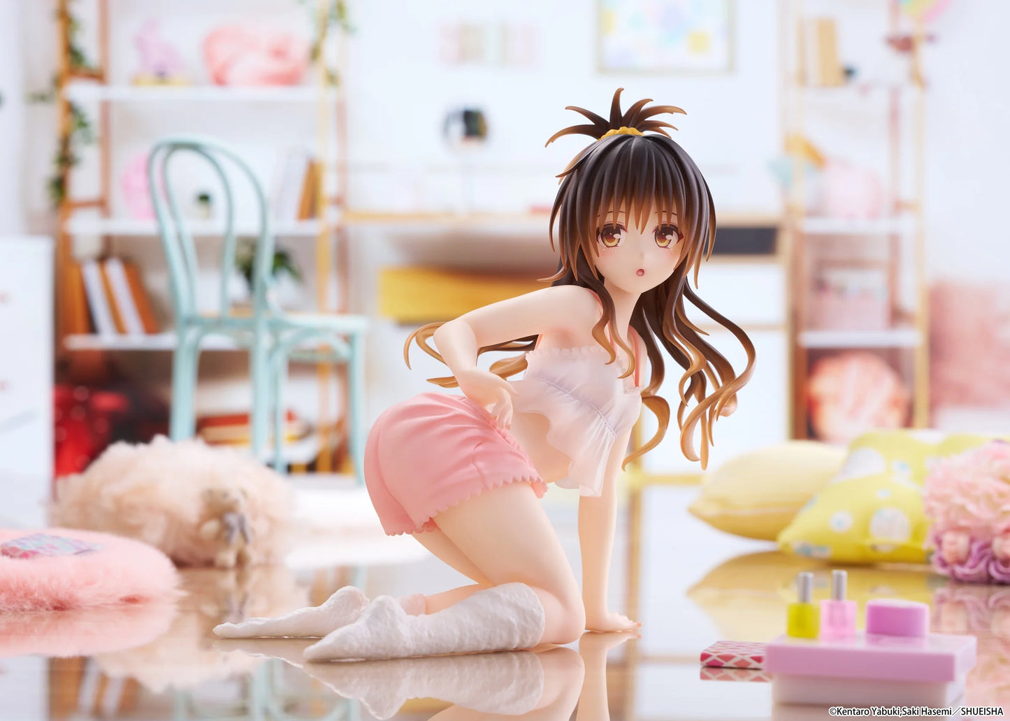 PRE ORDER – TO LOVE-RU DARKNESS DESKTOP CUTE FIGURE - MIKAN YUKI (ROOMWEAR VER.)